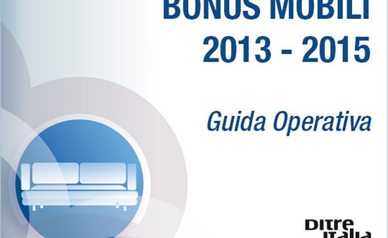 Il Bonus Mobili continua fino al 31 Dicembre 2015: scopri la Guida operativa!